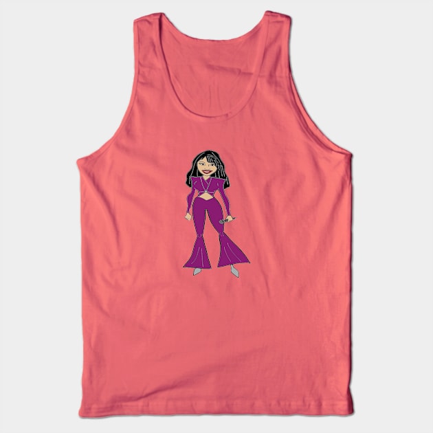 latina 1 Tank Top by ArtAnything